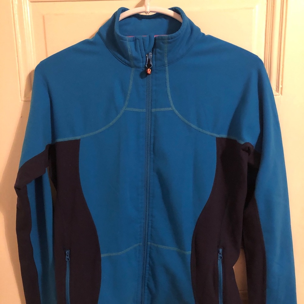 Lululemon Blue Full Zip Up Jacket
